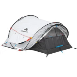 Quechua 2 Man Pop-Up Blackout Tent -Camping Sales Shop k1286bfb5d14bbf1dbcfc5eb1b5a62ab4
