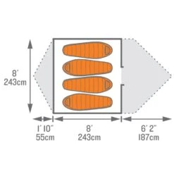 Kelty Palisade 4 -Camping Sales Shop k690eaef03216617924871ae46eb353d8