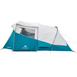 Quechua 5 Man Blackout Tent With Poles - Arpenaz 5.2 F&B -Camping Sales Shop k9638f4e0938007ba24397c6ef9ebb08c