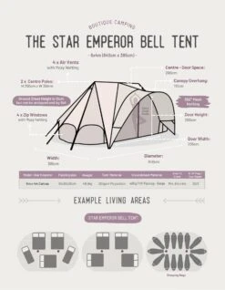 Star Emperor Bell Tent 9 Star Emperor Bell Tent -Camping Sales Shop kd7fead289650f6d0e4ac370cd50bb2d5