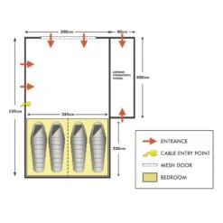 Motordome Sleeper Lite Quick Pitch 4 Man Drive Away Awning -Camping Sales Shop kfcea46424f42c86ff1c5272156bfbd60
