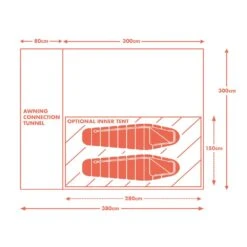 Kamper Compact Pole & Sleeve Driveaway Campervan Awning -Camping Sales Shop kff9b410ba64a3f14bc2e36987da7a64f