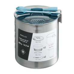 Stainless Steel 2 Person Cooking Set 1.6L -Camping Sales Shop k1e4b7576c5d355d320828b3827621564