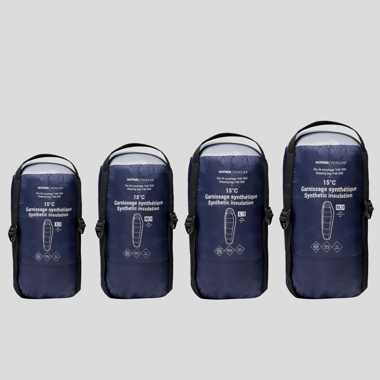 Trekking Sleeping Bag MT500 15°C 18 Trekking Sleeping Bag MT500 15°C - Image 18