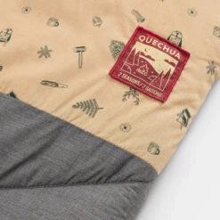 Quechua Camping Sleeping Bag Arpenaz 10° Cotton Double -Camping Sales Shop k5ac476416b0447a364e8158207d0e26a