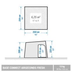 Quechua 6 Person Inflatable Camping Shelter 16 Quechua 6 Person Inflatable Camping Shelter -Camping Sales Shop k62146d9c06fc868e43a84ebe4a210b04