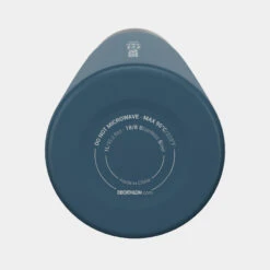 Quechua Stainless Steel Insulated Hiking Bottle 1 L Blue -Camping Sales Shop k72ac46ea3e65502cbb66063bf1008851