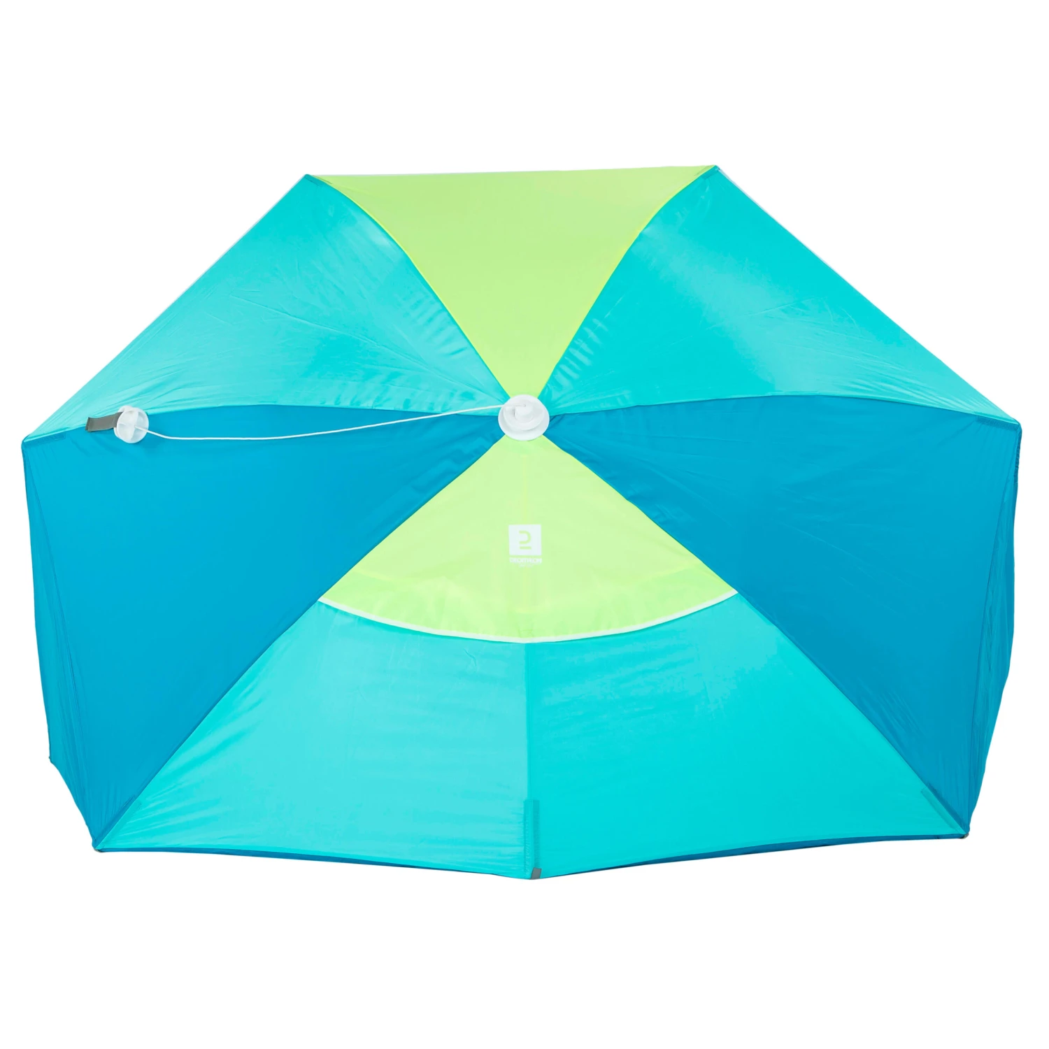 3-person Sun Shelter Beach Parasol UPF50+ Iwiko 180 - Blue Yellow 2 3-person Sun Shelter Beach Parasol UPF50+ Iwiko 180 - Blue Yellow - Image 2
