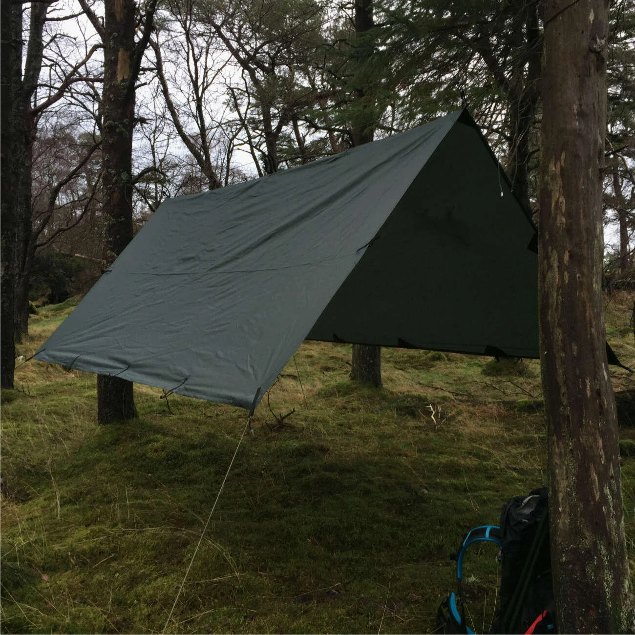 Lomo 4.5m X 4.5m Bushcraft Tarp 4 Lomo 4.5m X 4.5m Bushcraft Tarp - Image 4