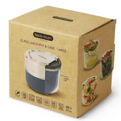 Black+Blum Glass Lunch Bowl 600ml Slate -Camping Sales Shop k7ff4b31510fd40cb41416ee292147b94
