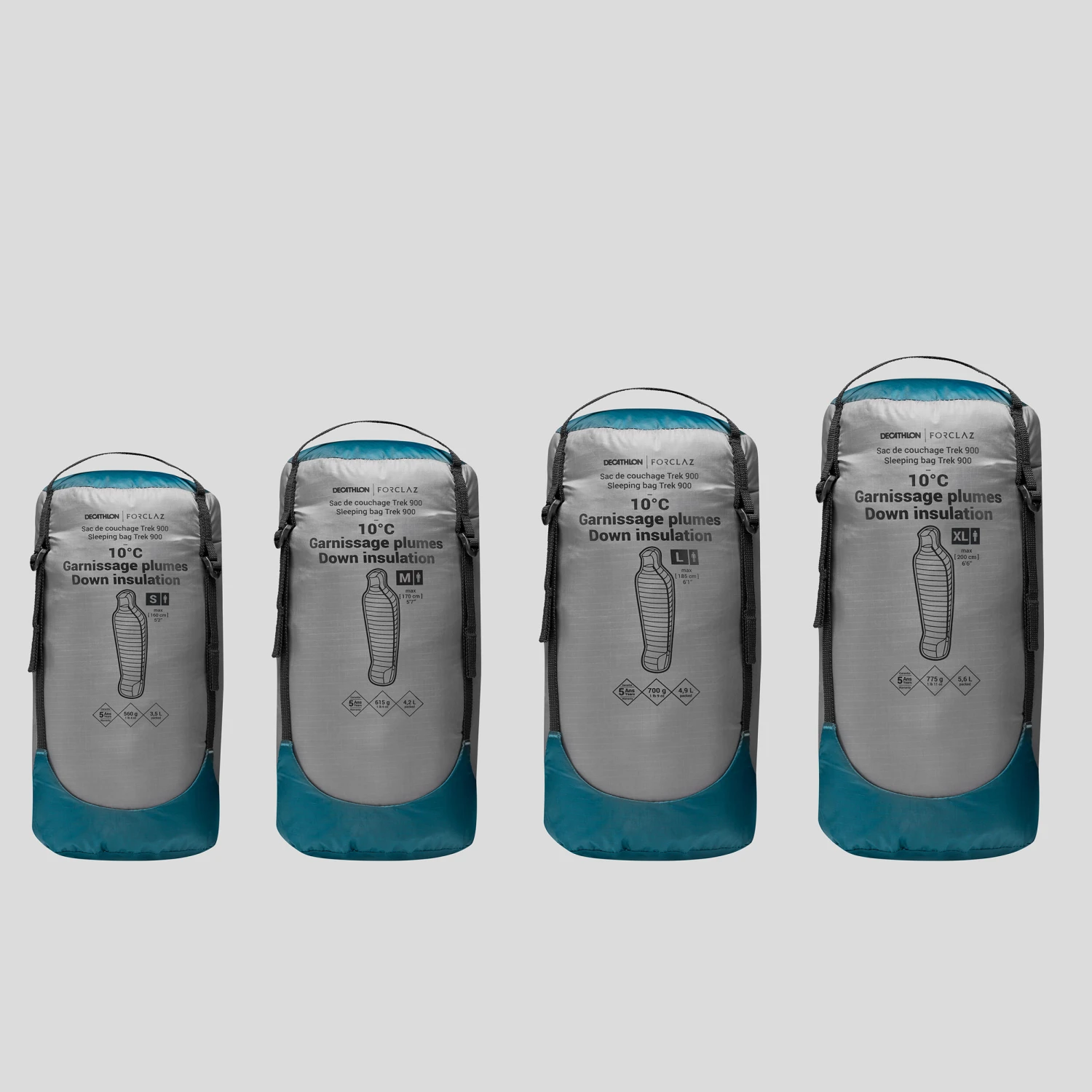 Trekking Sleeping Bag - MT900 10°C 8 Trekking Sleeping Bag - MT900 10°C - Image 8