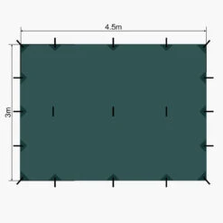 Lomo 4.5m X 3m Bushcraft Tarp -Camping Sales Shop k86e40696c1198b06e76a40eac7095095