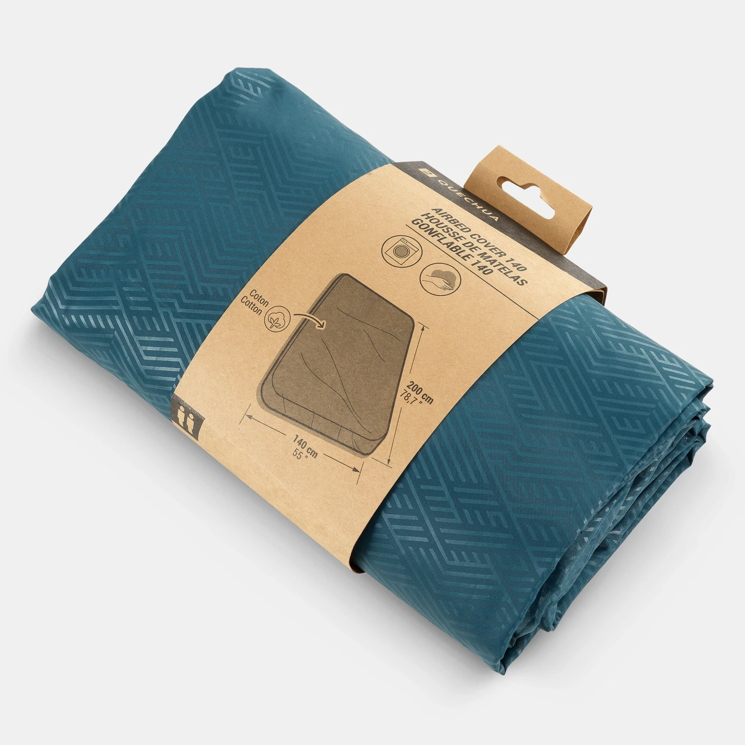 Quechua Inflatable Mattress Cover - Airbed Cover 140 Cm 1 Quechua Inflatable Mattress Cover - Airbed Cover 140 Cm