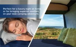 Single Comfort Plus Air Bed – Navy/White -Camping Sales Shop k8cc5021531f70013326385ea51de4e2f