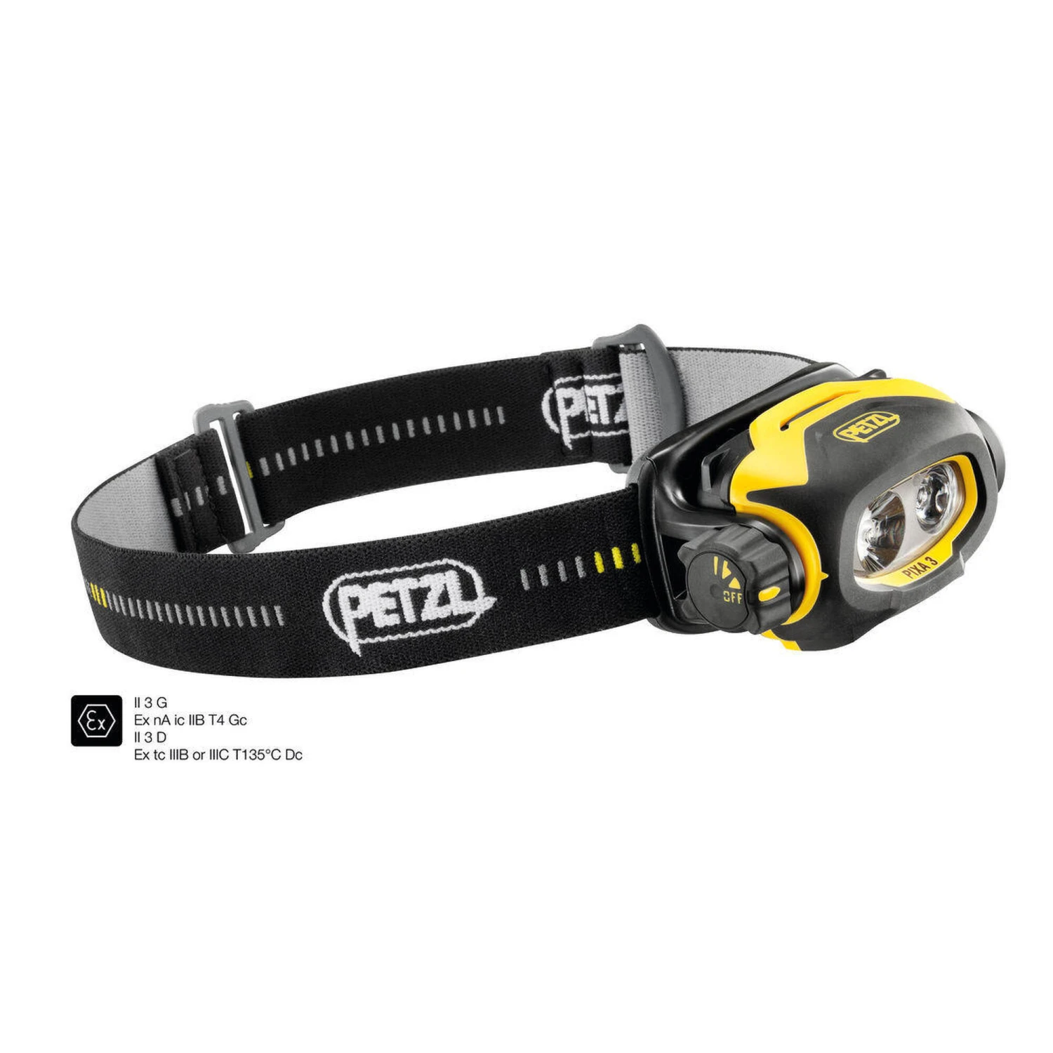 Petzl PIXA 3 Headtorch E78CHB2 (ATEX Zones 2/22) 1 Petzl PIXA 3 Headtorch E78CHB2 (ATEX Zones 2/22)