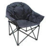 Tubbi XL Chair Grey And Black