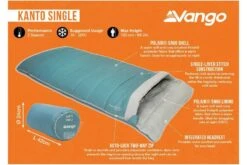 Vango Kanto Single Sleeping Bag -Camping Sales Shop k9289bc30480f83105d01b02c2d59b99c