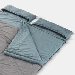 Quechua CAMPING SLEEPING BAG - ARPENAZ 0° COTTON DOUBLE -Camping Sales Shop k944cb1579503272bcae038492d9fdae4