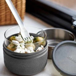 Black+Blum Glass Lunch Bowl 600ml Slate -Camping Sales Shop k97bd7e78ea7662b94ee8e79e52c213a1