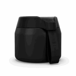 Quechua Stainless Steel Isothermal Food Box For Hiking MH500 0.5 L Black