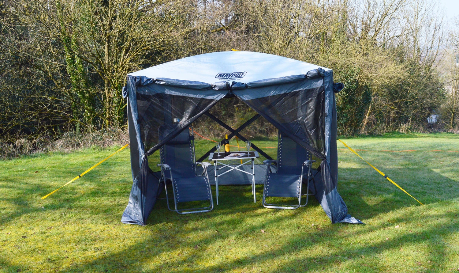 Maypole Pop Up Screen House Gazebo Shelter 2 Maypole Pop Up Screen House Gazebo Shelter - Image 2