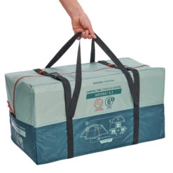 Quechua 6 Man Tent With Poles - Arpenaz 6.3 -Camping Sales Shop kb65c78d1efd3a4ec601e7b9d9a0da4a4