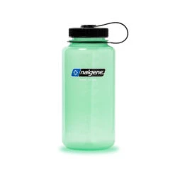 Nalgene 1L Wide Mouth Sustain Water Bottle - Made From 50% Plastic Waste -Camping Sales Shop kbe6cad7d9d961528b5aa0107887e1062