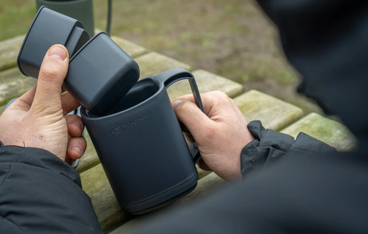 RidgeMonkey ThermoMug DLX Brew Set Grey (RM550) 5 RidgeMonkey ThermoMug DLX Brew Set Grey (RM550) - Image 5