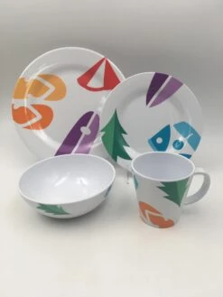 OLPRO Spring Bay Melamine Set (16 Piece) -Camping Sales Shop kcc00a7102b36445fc7be9cbd3c7cc0a6