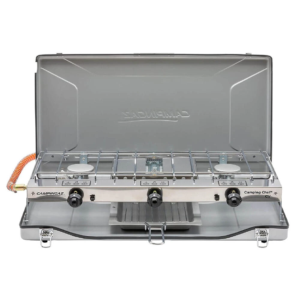 Campingaz Double Burner And Grill Chef Folding CV Stove 2 Campingaz Double Burner And Grill Chef Folding CV Stove - Image 2