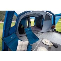 Vango Micro Tall Camping Chair - Blue -Camping Sales Shop kce743a64181c01850afb2a278318a2c4