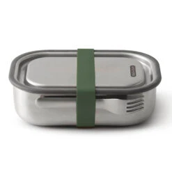 Black+Blum Stainless Steel Lunch Box Olive