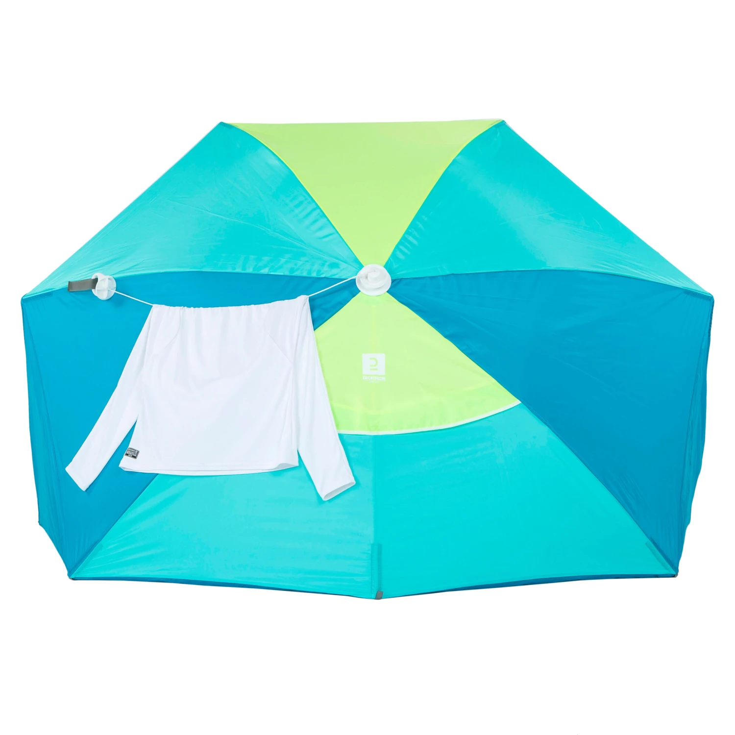 3-person Sun Shelter Beach Parasol UPF50+ Iwiko 180 - Blue Yellow 9 3-person Sun Shelter Beach Parasol UPF50+ Iwiko 180 - Blue Yellow - Image 9