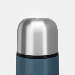Quechua Stainless Steel Isothermal Hiking Bottle 0.7 Litre Blue -Camping Sales Shop kea982095671b184670544b0d98c88392