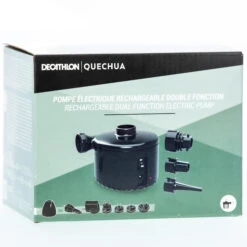 Quechua COMPACT ELECTRICAL PUMP FOR CAMPING - RECHARGEABLE USING MAINS POWER -Camping Sales Shop kf3a1ec21de383b3e388bb75515a98907